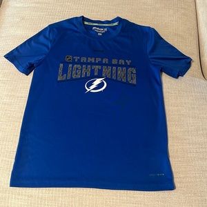 Tampa Bay Lightning Reebok SpeedWick shirt M10/12
